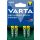 Tölthető elem, AAA mikro, 4x800 mAh, előtöltött, VARTA "Power"