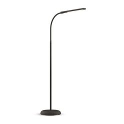   Állólámpa, irodai, LED, szabályozható, MAUL "Pirro", fekete